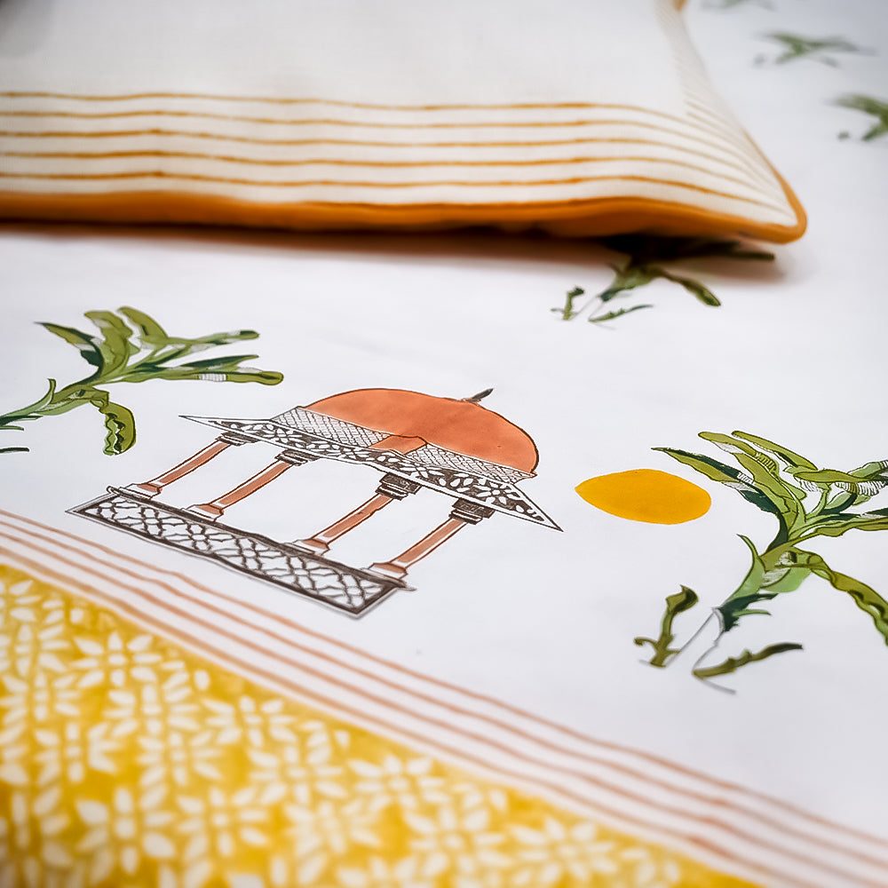 Evening In Jaipur All over Musa Double Bedsheet