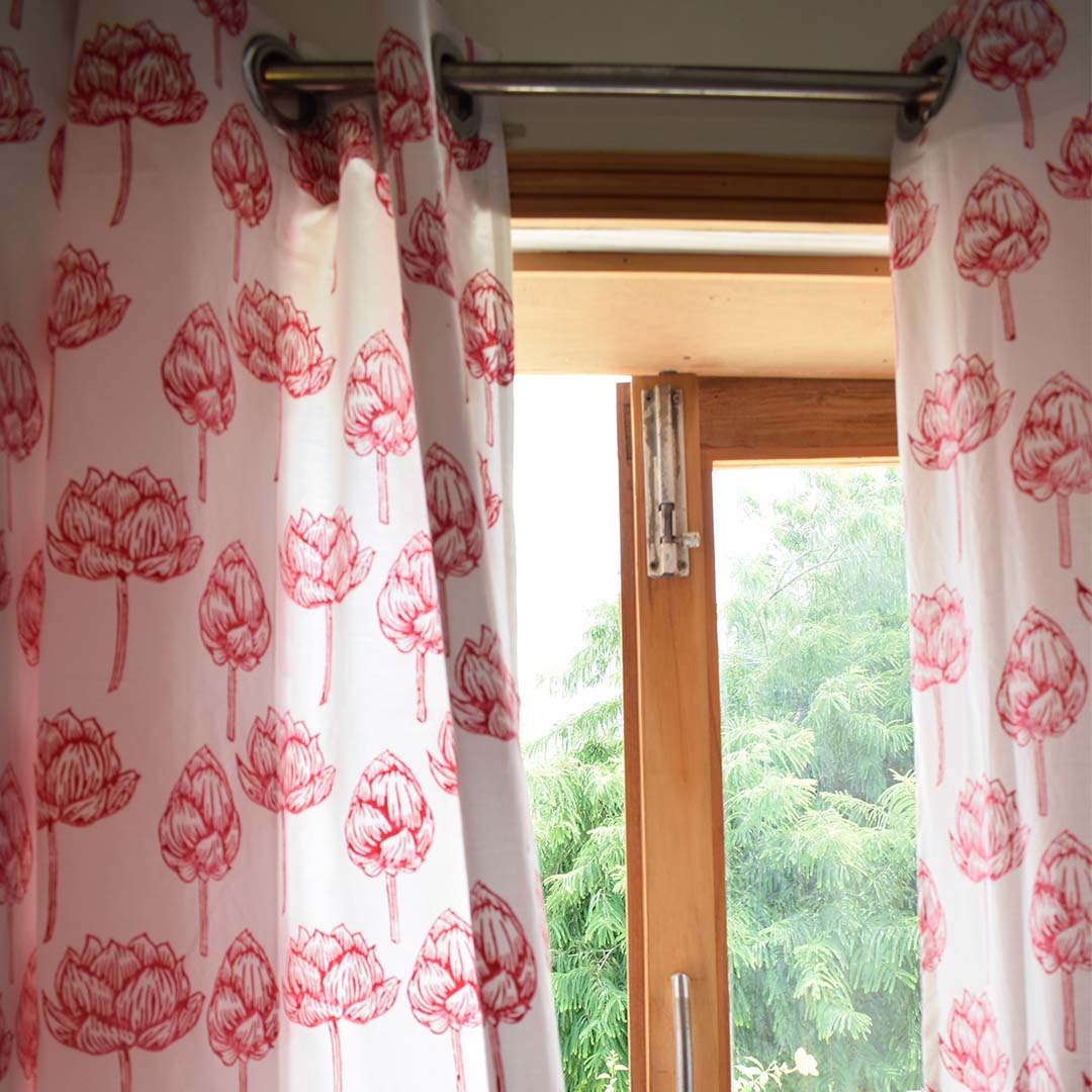 Kaviya Moksha All over printed Curtain