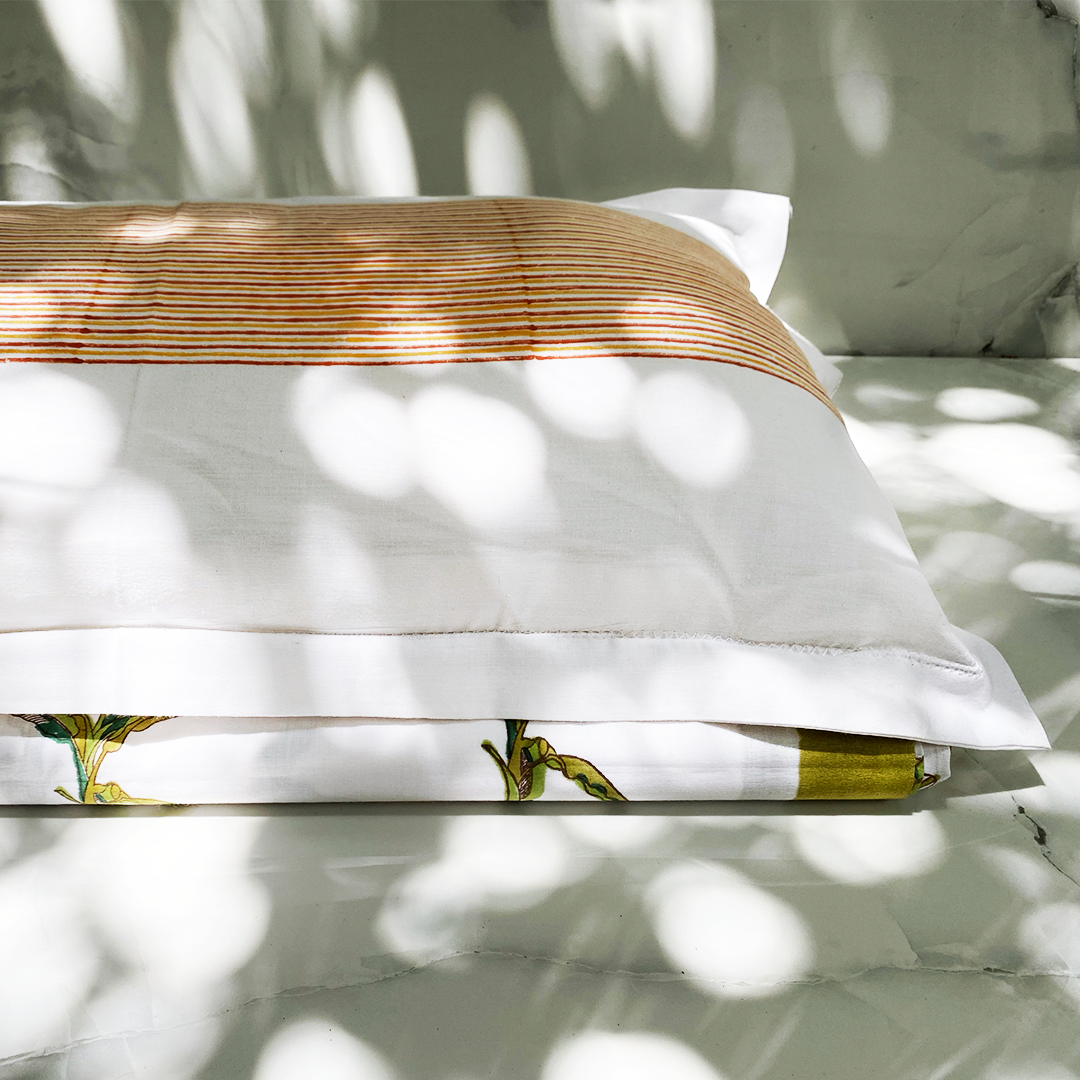 Evening In Jaipur Musa-Chhatri All over Double Bedsheet