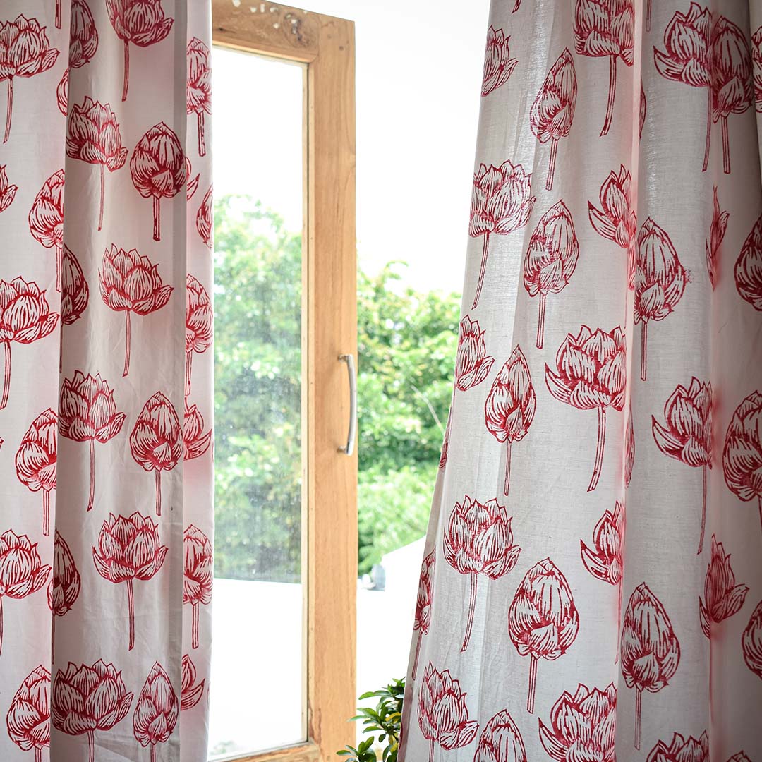 Kaviya Moksha All over printed Curtain