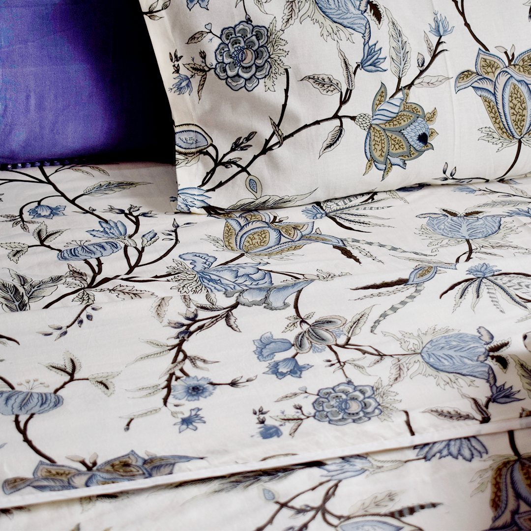 Aurora All over Printed Bedsheet