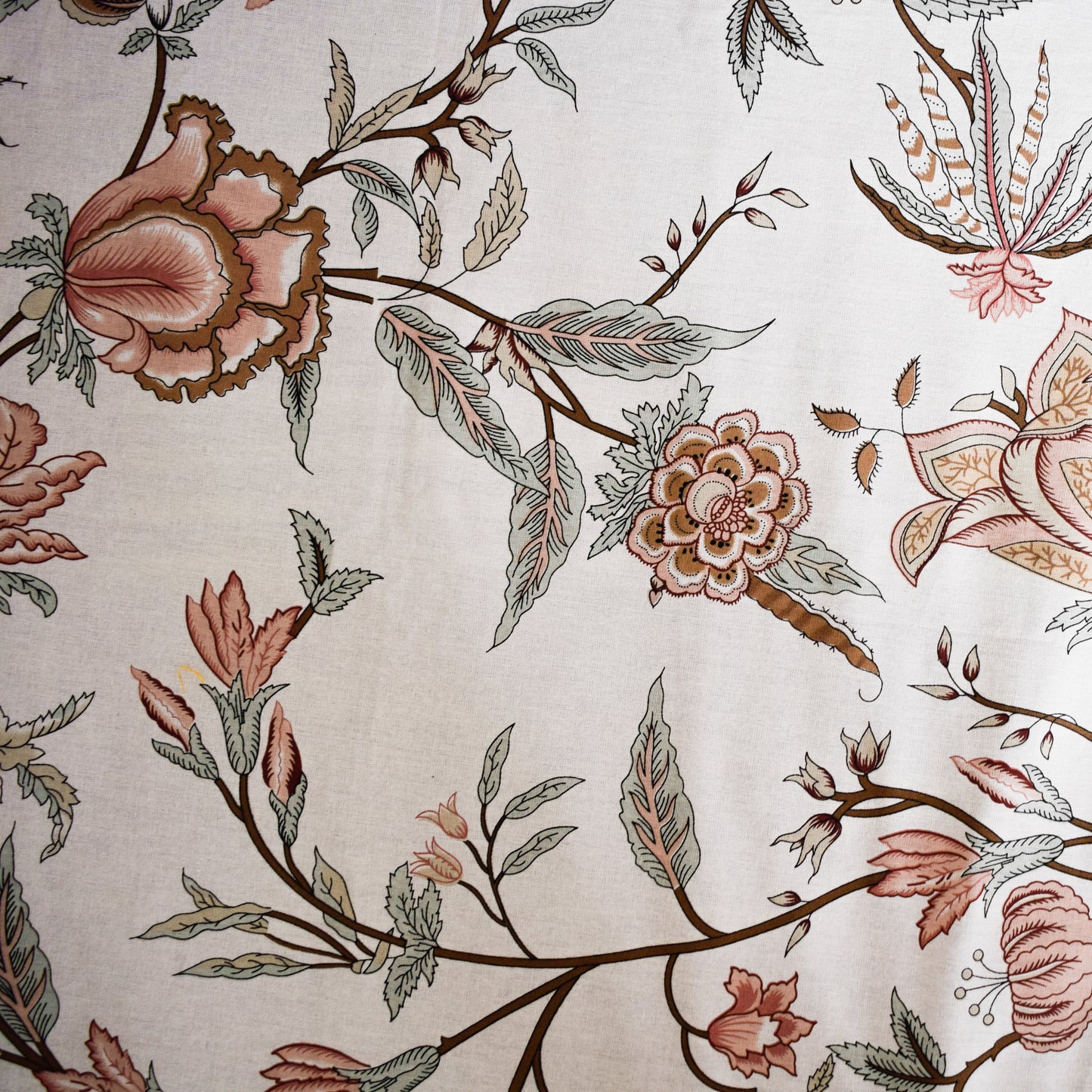 Aurora All over Printed King Sized Bedsheet- Blush Pink (108*108")