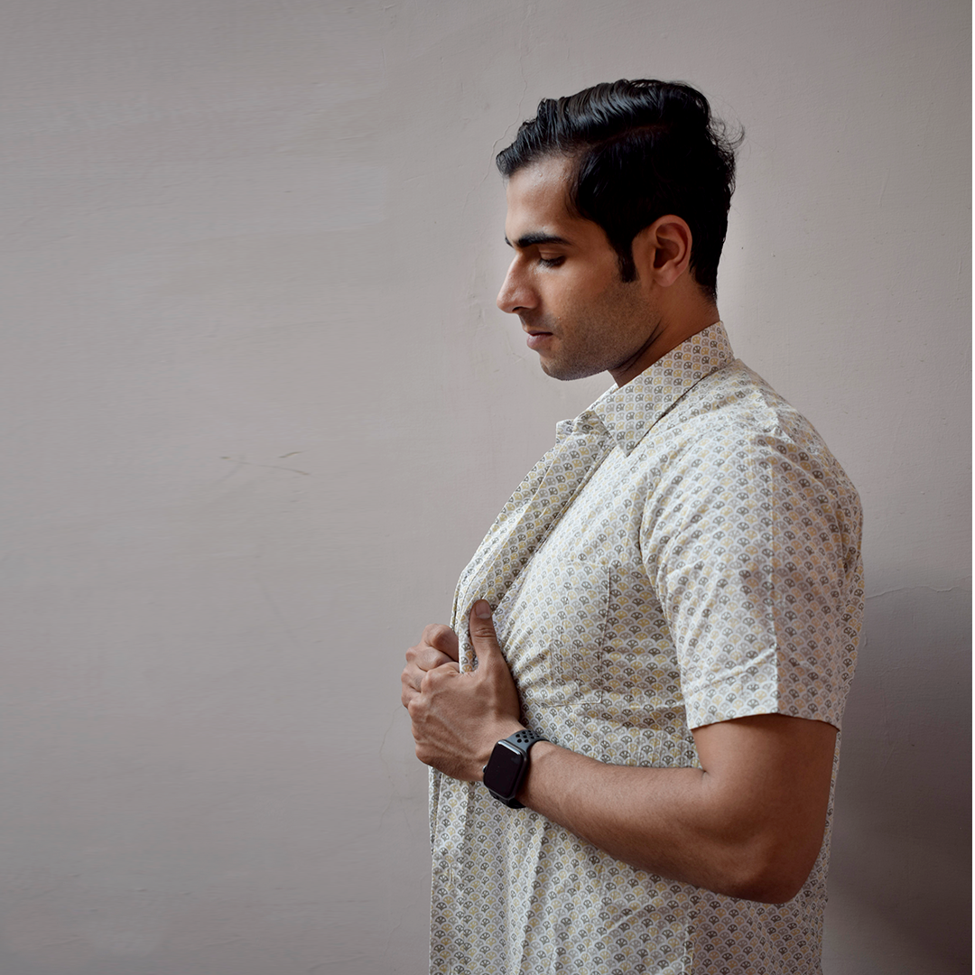 Saga Canary Finesse Cotton shirt
