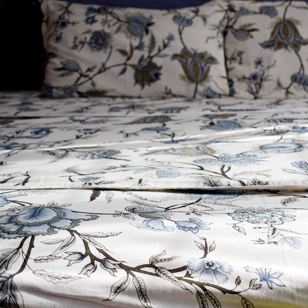 Aurora All over Printed Bedsheet