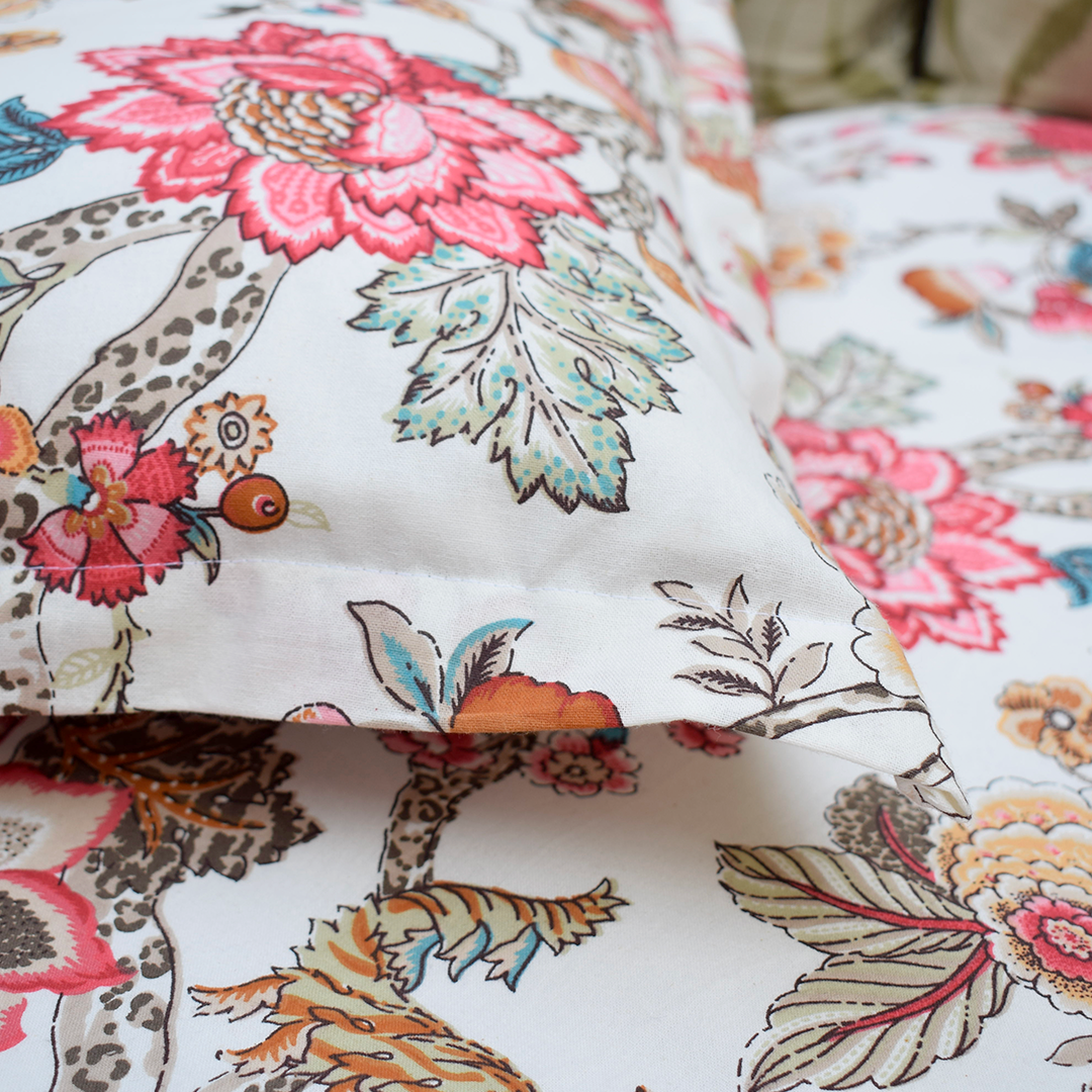 Floral bliss Bedsheet set