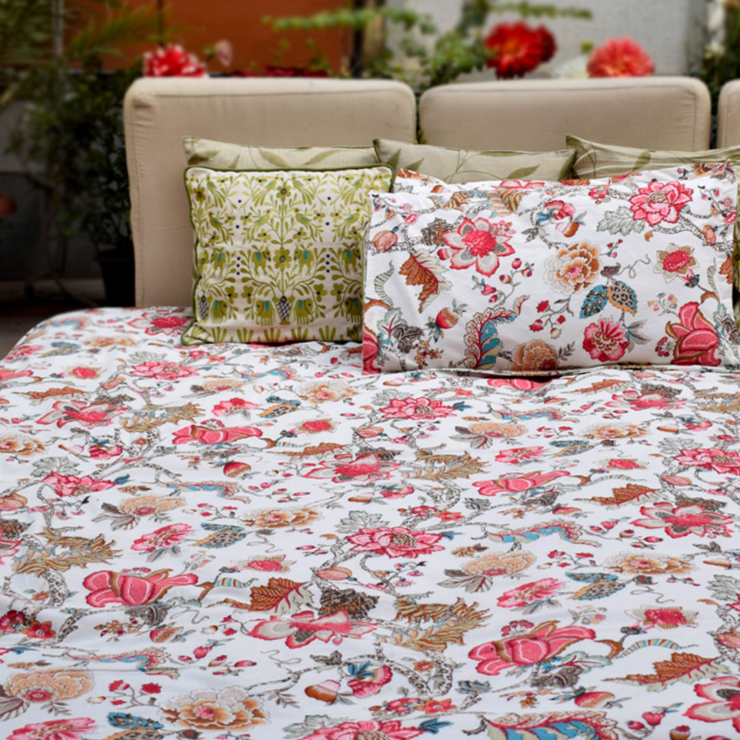 Floral bliss Bedsheet set