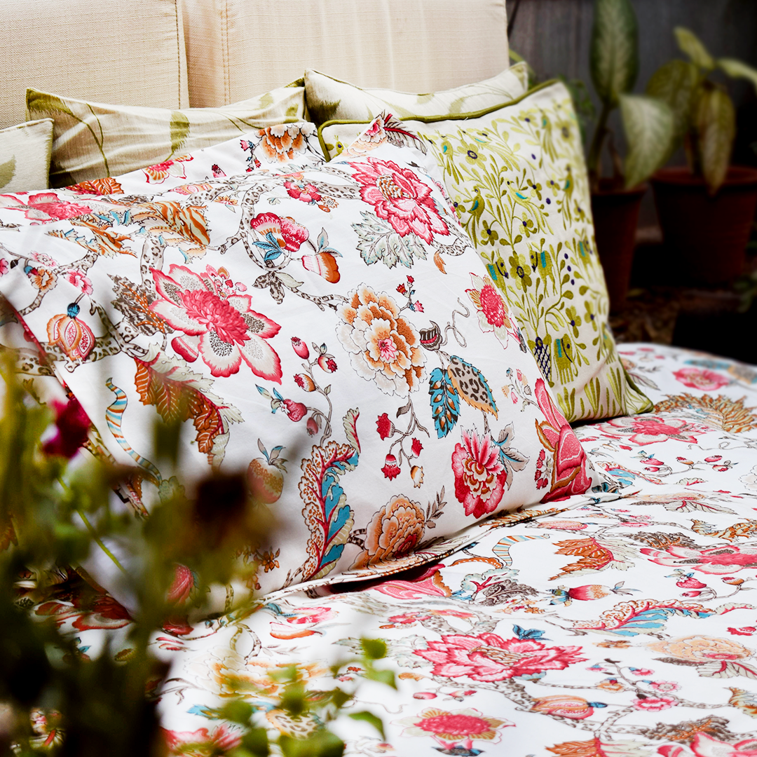 Floral bliss Bedsheet set
