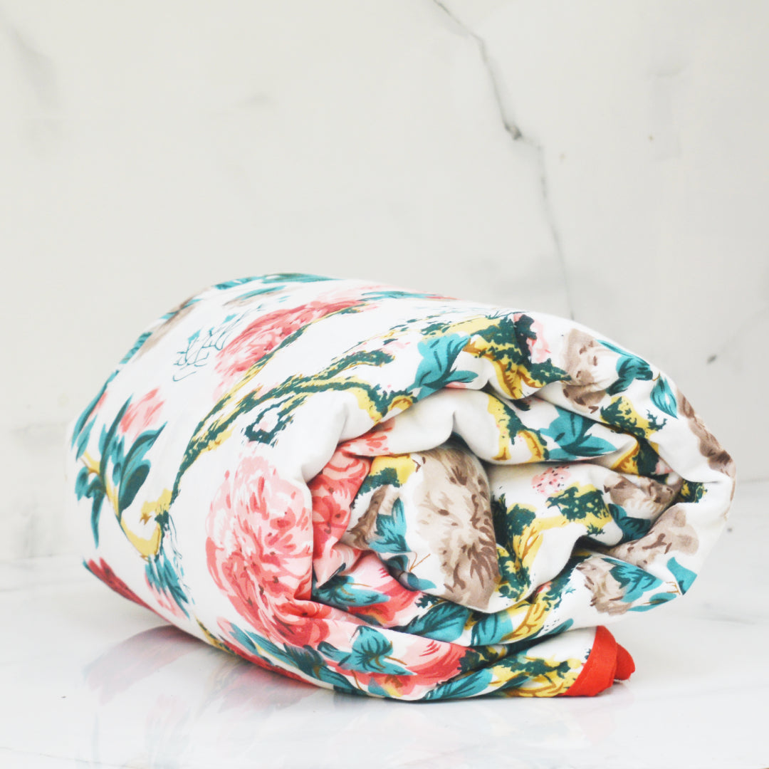 The Floral Bloom 6-piece All over printed Bedding Set